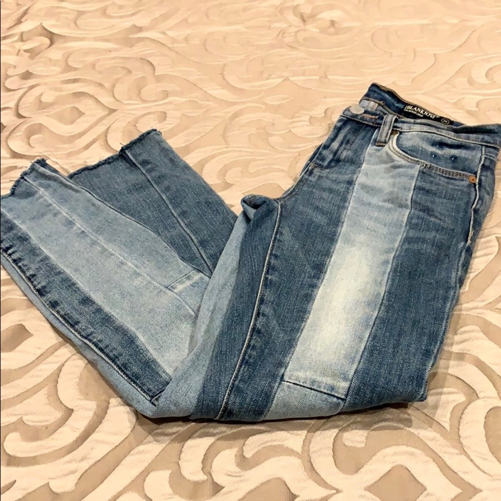 NWOT {BLANKNYC} Multi-denim Low Rose Jeans